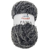 Panda wool 100 g, 33 grey, black - Yarn