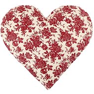 Bellatex Heart Adele, 42×40 cm, burgundy flower - Pillow