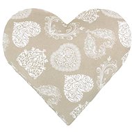 Bellatex Heart Lada, 42 × 40, beige heart - Pillow
