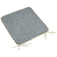 Bellatex seat cushion Lada 34/041, smooth, 40 × 40 cm, light grey Uni - Pillow Seat