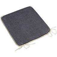 Bellatex seat cushion Lada 34/047, smooth, 40 × 40 cm, graphite Uni - Pillow Seat