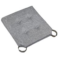 Bellatex seat cushion Ulla 620/041, smooth, 40 × 40 cm, light grey - Pillow Seat