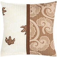 BELLATEX cover 80/310, 40 × 40 cm, brown leaf - Pillowcase