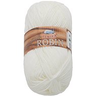 VLNIKA Robin 100 g, 40 bílá - Yarn