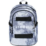 Baagl School Backpack Skate NASA Grey - School Backpack