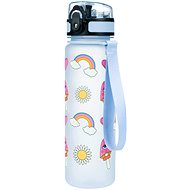 BAAGL Tritan Drinking Bottle Rainbow Red, 500 ml - Drinking Bottle