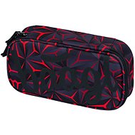 Baagl Pencil case Red Polygon - Pencil Case