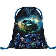 BAAGL Drawstring Bag with Pocket Racing Car - Shoe Bag