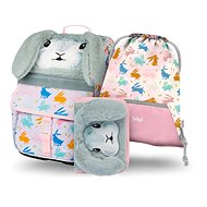 BAAGL 3 SET Zippy Bunny: Aktentasche, Federmäppchen, Tasche - Schulset