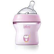 CHICCO Natural Feeling baby bottle 150 ml, 0 m+, girl - Baby Bottle