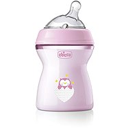 CHICCO Natural Feeling baby bottle 250 ml, 2m+, girl - Baby Bottle