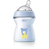 CHICCO Natural Feeling Baby Bottle 250 ml, 2m+, boy - Baby Bottle