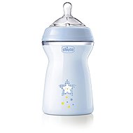 CHICCO Natural Feeling baby bottle 330 ml, 6m+, boy - Baby Bottle