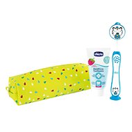 CHICCO Toothbrush and toothpaste set in case - Tiger, 3r+ - Oral Hygiene Set