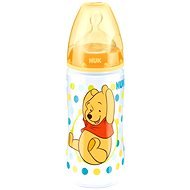 NUK dojčenská fľaša Medvedík Puf, 300 ml - žltá - Fľaša