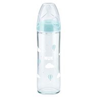NUK Baby Love Bottle, 240ml - Glass, Blue Balloons - Baby Bottle