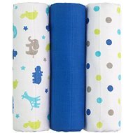 T-tomi textil TETRA pelenka blue giraffe - Mosható pelenka