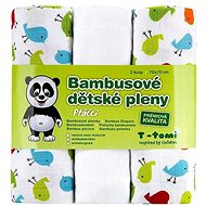 T-tomi Bamboo nappies 3 pcs - Birds - Cloth Nappies