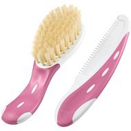 NUK Baby Brush with Comb - Pink - Children's comb