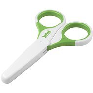 NUK Detské zdravotné nožnice - zelené - Detské nožničky na nechty