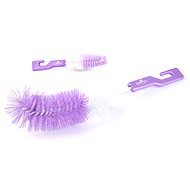BAYBY Bottle and teat brush purple - Brush for cleaning feeding bottles