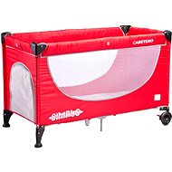 Caretero Simplo 2016 - Red - Travel Bed
