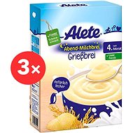 ALETE Evening Milk Rice-Corn Porridge 3× 400g - Milk Porridge