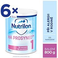 Nutrilon 1 HA PROSYNEO špeciálne počiatočné dojčenské mlieko 6× 800 g - Dojčenské mlieko
