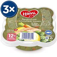 Hami Plate Spinach Puree with Pacific Salmon 3 × 230g - Baby Food