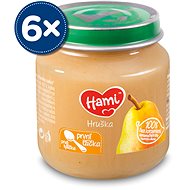 Hami First Spoon Snack Pear 6 × 125g - Baby Food