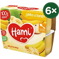 Hami First Spoon 100% Apple and Banana 6 × (4 × 100g) - Baby Food
