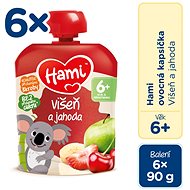 Hami Cherry and Strawberry 6 × 90g - Baby Food