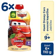 Hami Disney Cars Apple 6×110 g - Baby Food