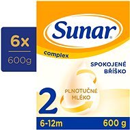 Sunar Complex 2, Continuing infant milk 6x600g - Baby Formula
