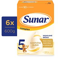 Sunar Complex 5 Toddler Infant Milk, 6×600 g + gift - Baby Formula