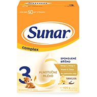 Sunar Complex 3 vanilla, 6×600 g + gift - Baby Formula
