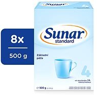 Sunar Standard 4 Batoľacie dojčenské mlieko 8 × 500 g - Dojčenské mlieko