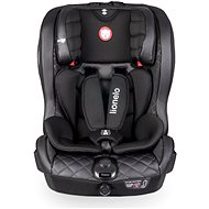 LIONELO ADRIAAN ISOFIX Leather 9–36kg Black - Car Seat