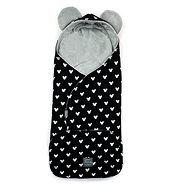 FLOO FOR BABY 2-in-1 with Handles Miki Grey - Swaddle Blanket