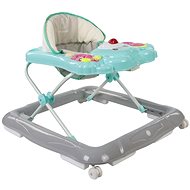 SUN BABY Bear with Rattles - Grey / Turquoise - Baby Walker