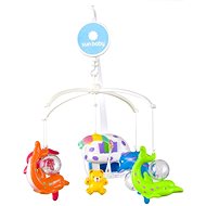 SUN BABY Dolphins with Lamp - Cot Mobile