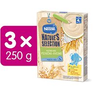 NESTLÉ NATURE'S SELECTION Wheat-Oat Porridge 3× 250g - Milk Porridge