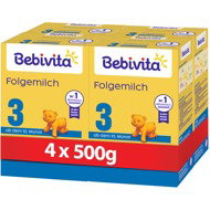 BEBIVITA 3 Continuation infant formula 9m+ 4×500 g - Baby Formula