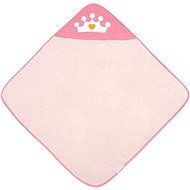Canpol Babies Soft Bath Towel with Hood 85x85cm QUEEN - Children's Bath Towel