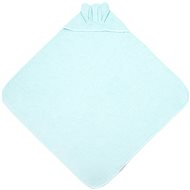 Canpol Babies Hooded Bath Towel with Ears 100x100cm Bunny - Children's Bath Towel