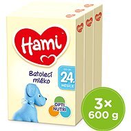 Hami Batoľacie mlieko 24+ 3× 600 g - Dojčenské mlieko