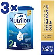 Nutrilon 2 Advanced Pokračovacie mlieko 3× 800 g - Dojčenské mlieko