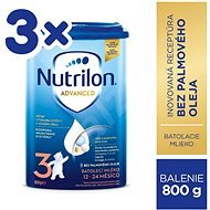 Nutrilon 3 Advanced Batoľacie mlieko 3× 800 g - Dojčenské mlieko