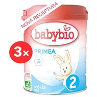 BABYBIO PRIMEA 2 Bio 3× 800 g - Kojenecké mléko