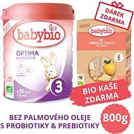 BABYBIO OPTIMA 3 Organic 800 g + Baby Organic Porridge 200g - Baby Formula